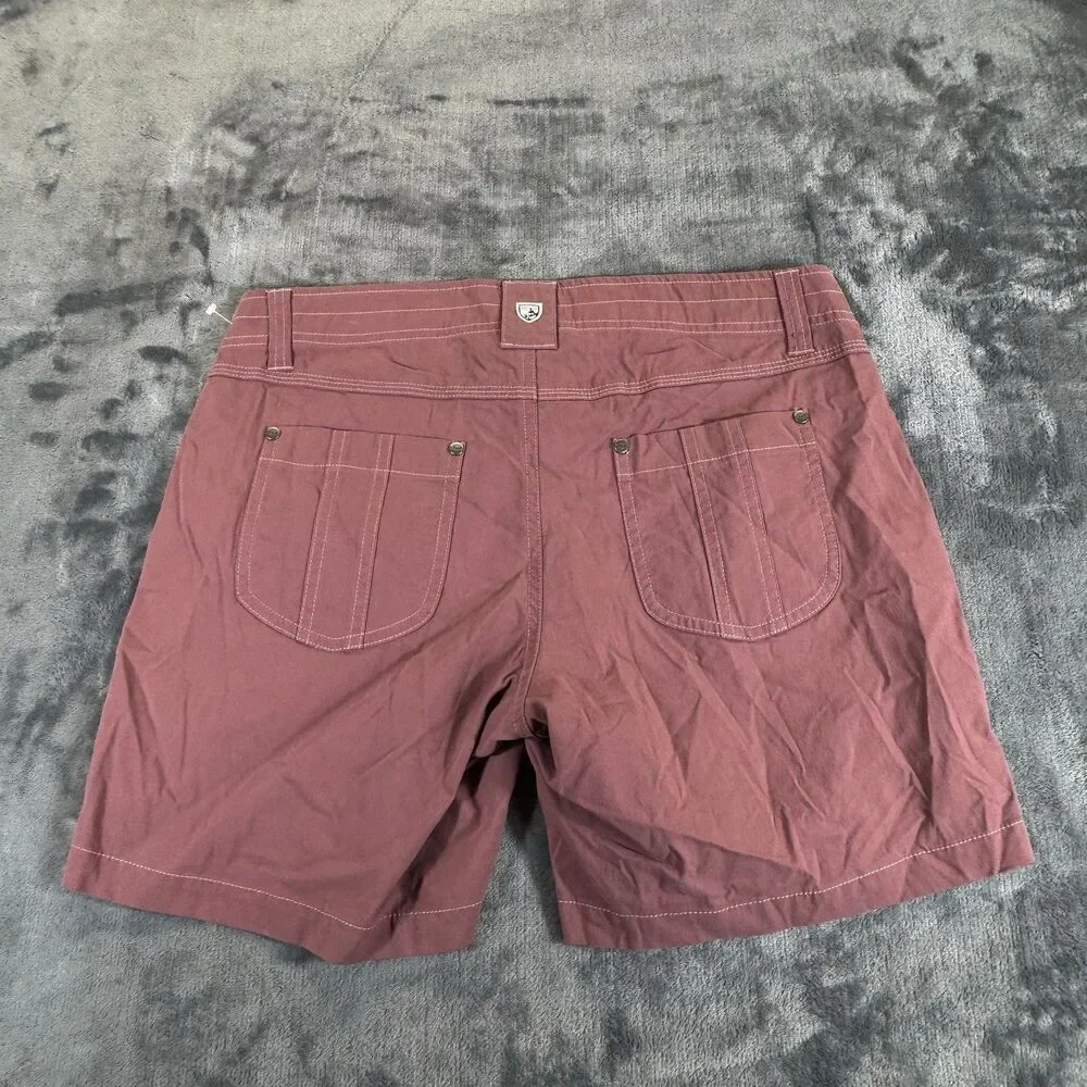 KUHL Sz 8 Shorts Splash Cargo Utility Hiking Stretch Outdoor Gorpcore UPF50 NWOT